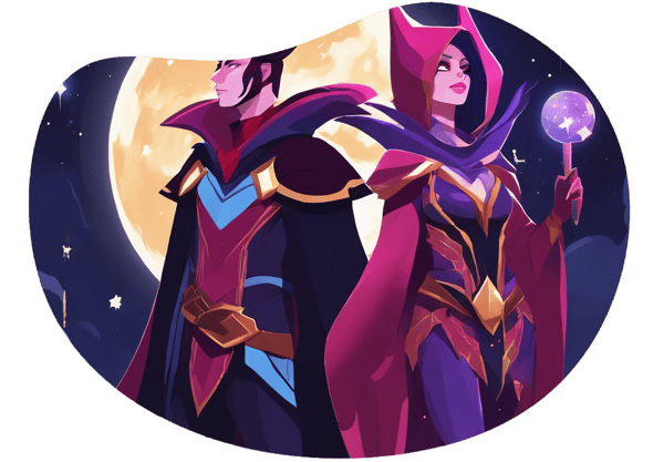 Stargazing Guardians Adventure date idea illustration