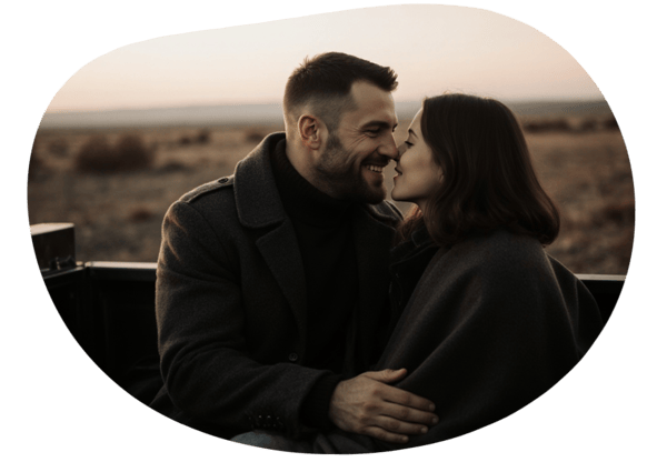 Stranded Stranger's Seduction date idea illustration