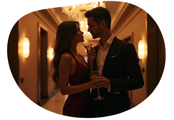Strangers in the Night: A Hotel Hookup Fantasy date idea illustration