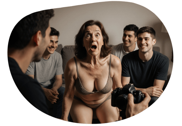Taboo Teacher's Surprise Gangbang date idea illustration