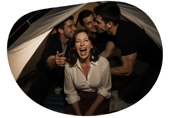 Teacher's Wild Reunion at Faster Horses date idea illustration