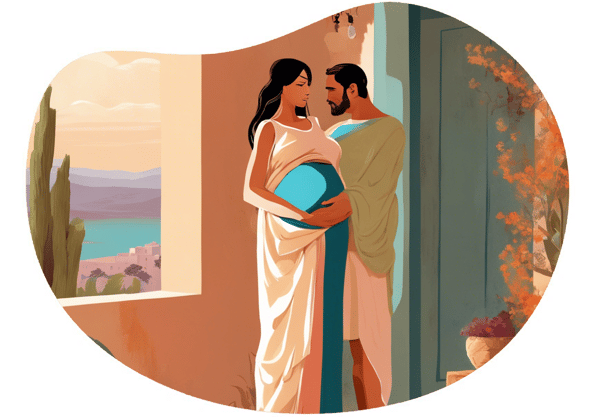 The Birth-giving Goddess date idea illustration