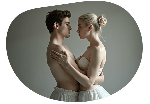 The Body Swap date idea illustration