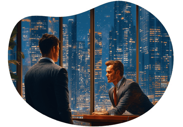 The CEO's Private Meeting date idea illustration