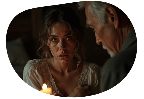 The Cult Leader's Bride date idea illustration