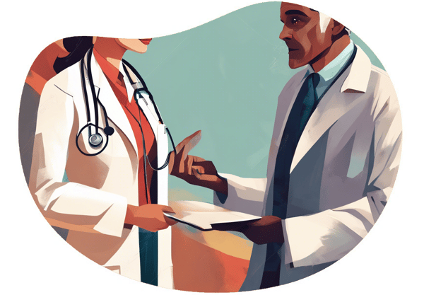The Daring Doctor's Dilemma date idea illustration