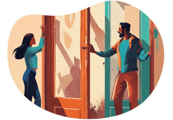 The Delinquent Tenant date idea illustration
