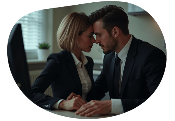 The Dentist's Desire: A Secretary's Seduction date idea illustration