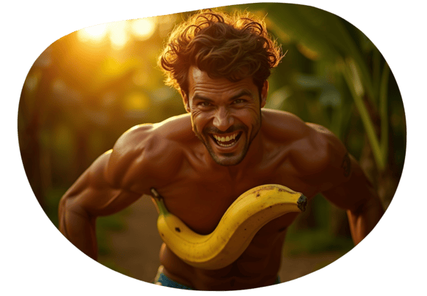 The Forbidden Banana Feast date idea illustration