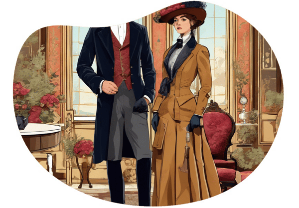 The Manor of Master and Servant date idea illustration