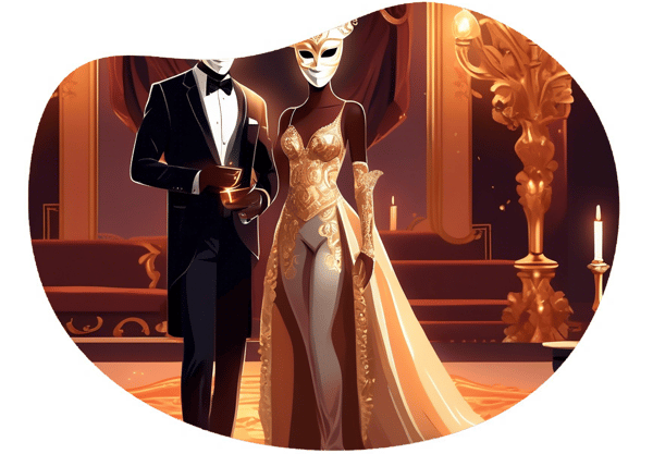 The Mystery Lover Game date idea illustration
