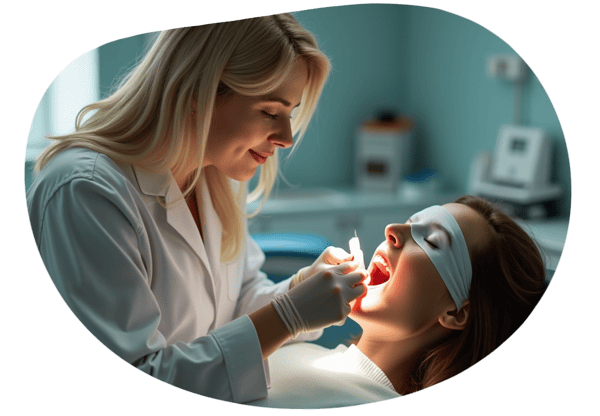 The Naughty Dentist date idea illustration
