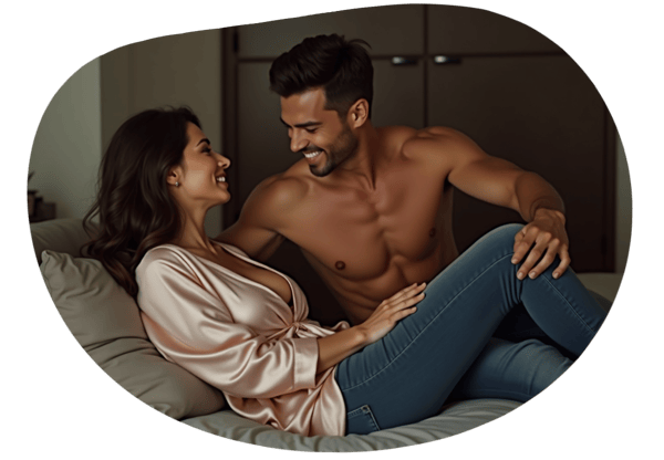 The Plumber's Unexpected Visit date idea illustration