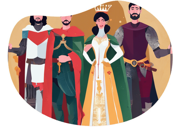 The Royal Indulgence date idea illustration