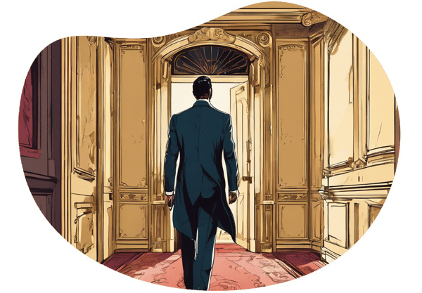 The Secretive Affair date idea illustration