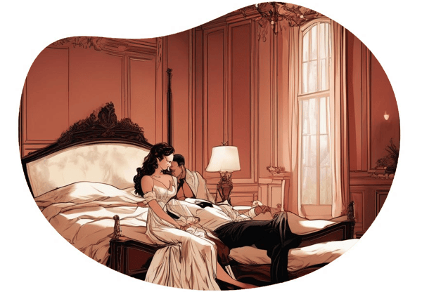 The Servant and the Mistress date idea illustration