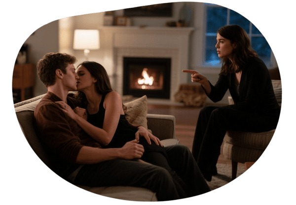 The Sultry Spectator date idea illustration