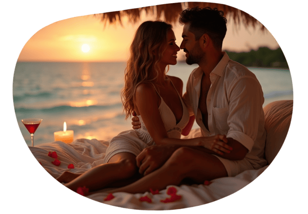 Tropical Temptation: A Belizean Adventure date idea illustration