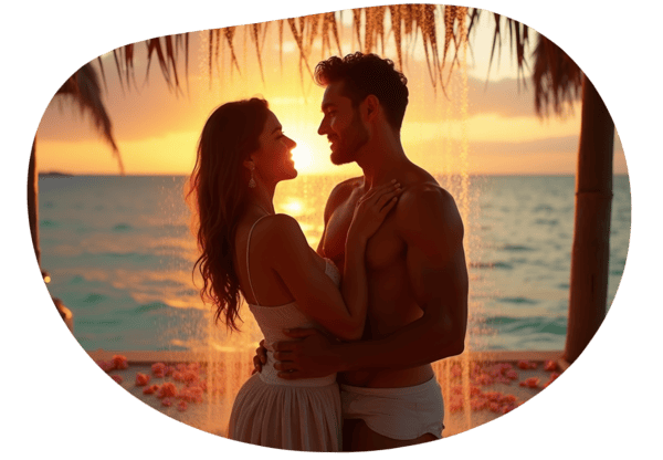 Tropical Temptation: A Belizean Escape with a Secret Twist date idea illustration