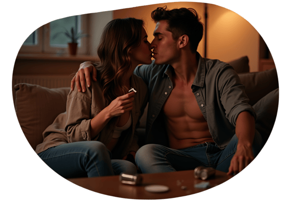 Tutoring Session Turned Wild date idea illustration