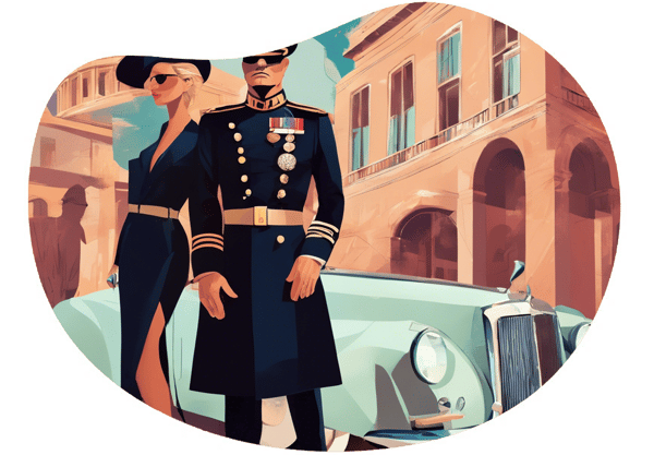 Undercover Desires date idea illustration