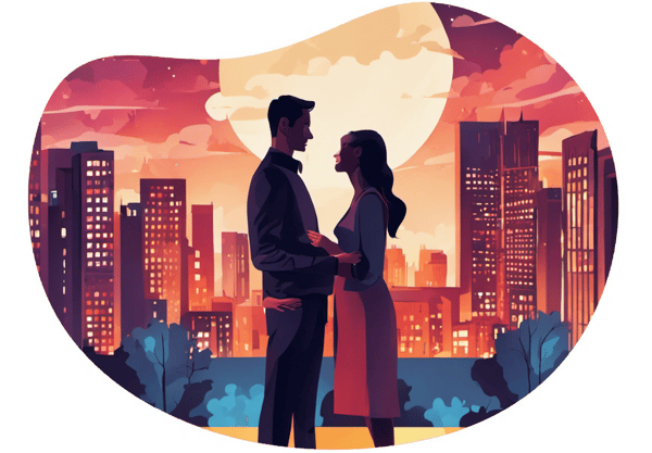 Unforgettable Proposal under the Stars in Erevan date idea illustration