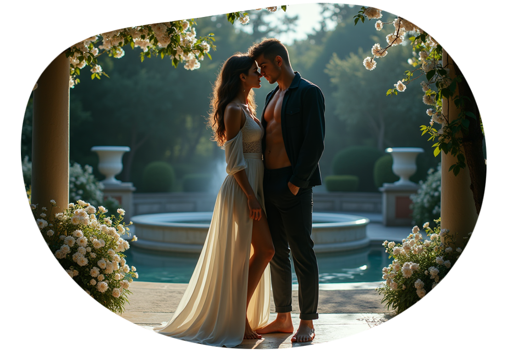 Whispered Promises in the Moonlight Garden | Roleplay Idea | My Spicy